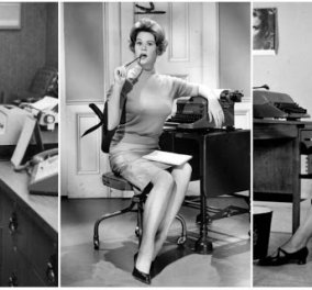 Πώς ήταν οι γραμματείς την δεκαετία του 1950-1960; - Σέξι ή σεμνές για την εποχή;