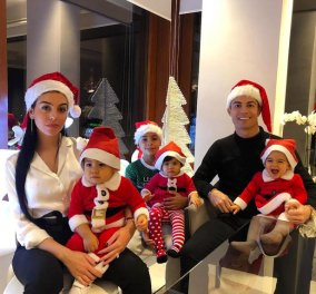 Πρωτοχρονιά στο Ντουμπάι για τον Ρονάλντο, την όμορφη σύντροφό του και τα παιδιά του (φωτό)