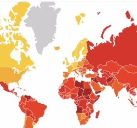 Report Διεθνoύς Διαφάνειας - Η Ελλάδα πιο διεφθαρμένη από Μαλαισία, Κούβα, Ρουάντα, Μποτσουάνα& Ουρουγουάη