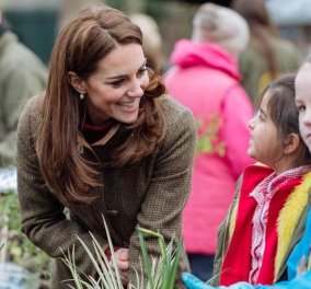 Η Κέιτ Μίντλεντον θα σχεδιάσει έναν κήπο για τα παιδιά για την Ανθοκομική Έκθεση του Τσέλσι