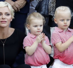 Η πριγκίπισσα Σαρλίν του Μονακό μοιράστηκε φωτό με τα δίδυμα της που μοιάζουν με παιδικά μανεκέν
