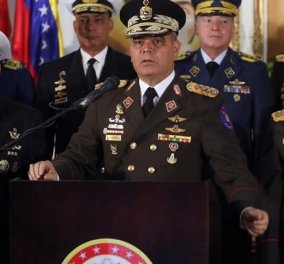 Υπ. Άμυνας Βενεζουέλας: Νόμιμος πρόεδρος ο Μαδούρο - «πραξικόπημα» η ορκωμοσία Γκουαϊδό