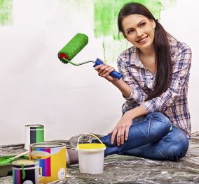 Πως να βάψετε το σπίτι σας μόνοι; Ο Σπύρος Σούλης μας δείχνει 7 πανεύκολα κόλπα