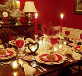 Έρχεται ο Άγιος Βαλεντίνος: 10 ιδέες για να διακοσμήσετε το τραπέζι σας και να εκτοξεύσετε το δείπνο με το ταίρι σας (Φωτό)