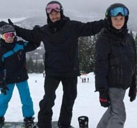 Αγνώριστη η οικογένεια Μπέκαμ – Πήγαν όλοι μαζί για σκι & πόζαραν ανέμελα