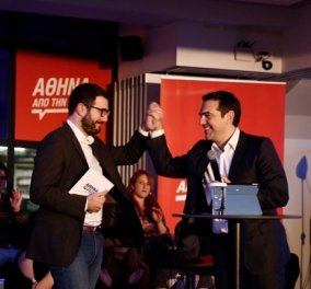 Τσίπρας για τον υποψήφιο στο δήμο Αθηναίων Νάσο Ηλιόπουλο: "Ρε συ αυτός μοιάζει με τον καθηγητή από το Casa De Papel"  (βίντεο)