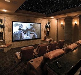Υπέροχες ιδέες για δωμάτια - σινεμά που θα σας κάνουν να γίνετε movie lovers (φωτό)