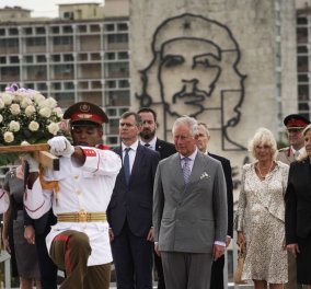 Φωτό & βίντεο του Καρόλου & της Καμίλα στην Κούβα - Η πρώτη επίσκεψη της βασιλικής οικογένειας στο νησί της Καραϊβικής