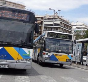 Βίντεο: Η στιγμή που συγκρούονται τα δύο λεωφορεία στο Αιγάλεω - Οι πρώτες εικόνες