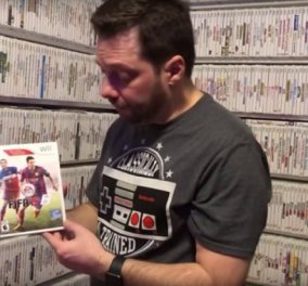 Story: Φανατικός gamer έφτασε να έχει 20.000 τίτλους βιντεοπαιχνιδιών και μπήκε στο βιβλίο Γκίνες - Σκεφτείτε πόσα ξόδεψε! (φωτό & βίντεο)