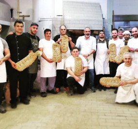 Η Ντίνα Νικολάου μας συστήνει τον Δημήτρη Νικολιδάκη & μας ξεναγεί στον πιο νόστιμο φούρνο της Κρήτης (φώτο)