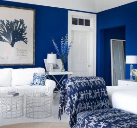 Μπλε, το χρώμα του καλοκαιριού - Βάλτε το στα δωμάτια σας και εμπνευστείτε & εσείς (φωτό)