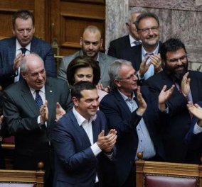 Ψήφος εμπιστοσύνης στην κυβέρνηση Τσίπρα με 153 «ναι»