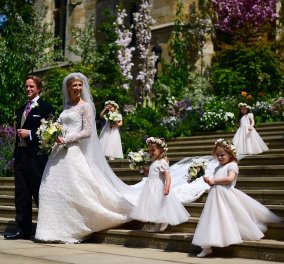 Βασιλικός γάμος στο Μπάκιγχαμ: Η Λαίδη Γαβριέλλα παντρεύτηκε τον γοητευτικό 40χρονο οικονομολόγο – Παρών ο Πρίγκιπας Χάρι χωρίς την Μέγκαν – Η σχέση της νύφης με την Ελλάδα