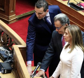 Ζωή Ράπτη, Πάνος Παναγιωτόπουλος και Νίκος Νυφούδης ορκίστηκαν Βουλευτές