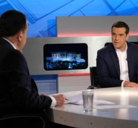 Down o Αλέξης Τσίπρας στην συνέντευξή του στην ΕΡΤ - ‘’Εκλογές στις 7 Ιουλίου, ψηφίζουμε την ακύρωση της μείωσης του αφορολογήτου’’