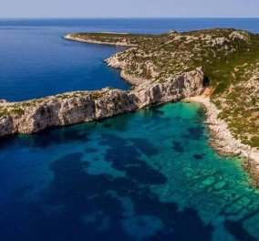 Βίντεο ημέρας: Πρώτη Μεσσηνίας, το άγνωστο ελληνικό νησί σε σχήμα κροκόδειλου - Υπέροχο το ναυάγιο & η εξωτική παραλία