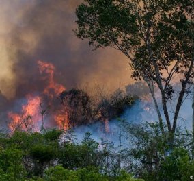 «Αμαζόνιος SOS»: Ο Μπολσονάρου υπογράμμισε πως δεν υπάρχουν πόροι για την αντιμετώπιση των πυρκαγιών 