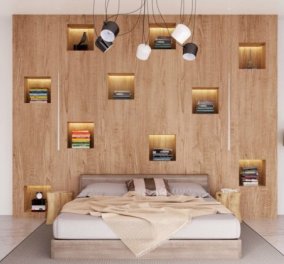 Ο Σπύρος Σούλης μας δείχνει: Πως μπορούμε να μετατρέψουμε το υπνοδωμάτιο μας και σε βιβλιοθήκη;