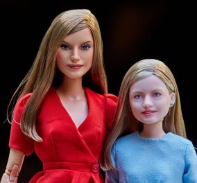 Κούκλες έγιναν η Βασίλισσα της Ισπανίας Λετίσια & η διάδοχος του θρόνου, η 12χρονη Λεονόρ (φωτό)