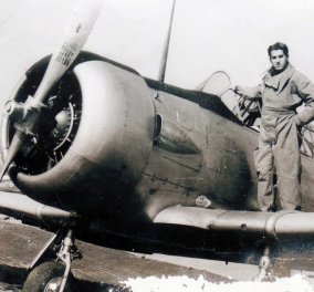 Κ. Χατζηλάκος: Ένας ζωντανός θρύλος των αεροπόρων του 40 ξετυλίγει στα 99 του το νήμα της  μυθιστορηματικής ζωής του (φώτο)