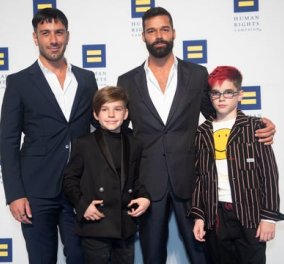 Ο Ricky Martin και ο σύζυγός του μόλις απέκτησαν το τέταρτο παιδί τους - Μια μεγάλη οικογένεια (φωτό) 
