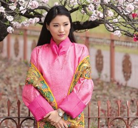 Η ωραιότερη & νεότερη Βασίλισσα στον κόσμο - Η Τζετσούν του Μπουτάν, έβαλε κάτω όλες τις Ευρωπαίες με την εμφάνισή της (φωτό)