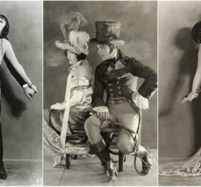Vintage! 26 φωτογραφίες του 1922 με τους ωραίους πρωταγωνιστές του βωβού κινηματογράφου Ροδόλφο Βαλεντίνο & Γκλόρια Σβάνσον 