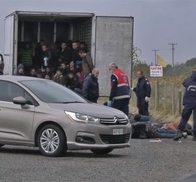 Ξάνθη: Παρολίγο τραγωδία σαν αυτή του Έσεξ : 41 λαθρομετανάστες κλεισμένοι σε κοντέινερ κόντεψαν να πάθουν ασφυξία (φώτο-βίντεο)