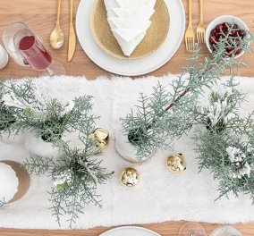 Χριστουγεννιάτικο τραπέζι 2020: Η μέρα του ρεβεγιόν έφτασε - 25 απίθανες ιδέες διακόσμησης για να δημιουργήσετε  το πιο γιορτινό art de la table! 