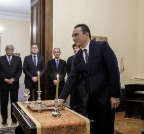 Κώστας Βλάσης: Ορκίστηκε ο νέος υφυπουργός Εξωτερικών - Αρμόδιος για τον Απόδημο Ελληνισμό - Φώτο  