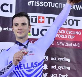 Good News: "Χάλκινος" ο Χρήστος Βολικάκης στο παγκόσμιο πρωτάθλημα ποδηλασίας στη Νέα Ζηλανδία  