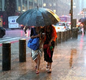 Έκτακτο δελτίο επιδείνωσης καιρού από την ΕΜΥ: Έρχονται θυελλώδεις άνεμοι, βροχές και καταιγίδες 