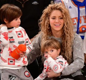 Σπάνιο βιντεάκι: Η στιγμή που η Shakira γυμνάζεται και οι δύο πιτσιρικάδες γιοί της πετάνε μπάλες 