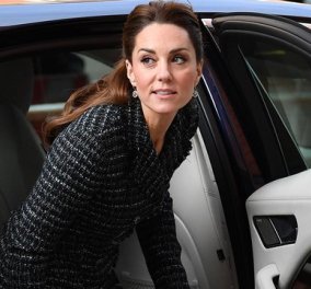 One & only Kate Middleton με εξαίσιο ταγιέρ Dolce & Gabanna: Ο αέρας σήκωσε την φούστα της αλλά εκείνη... Δούκισσα! (Φώτο-Βίντεο)   