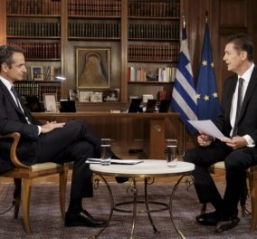 Ο Κυριάκος Μητσοτάκης απαντάει στον Αντώνη Σρόιτερ: Όλη η συνέντευξη του Πρωθυπουργού στον Alpha - Φώτο & βίντεο