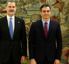 Ισπανία:Ο Πέδρο Σάντσεθ ορκίστηκε πρωθυπουργός ενώπιον του βασιλιά Φελίπε (φώτο)