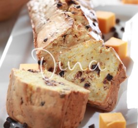 Ιδιαίτερο & πεντανόστιμο: Κέικ κολοκύθας με σταγόνες σοκολάτας από τη Ντίνα Νικολάου