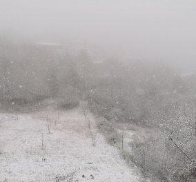 Χιόνια στη Β. Ελλάδα: Στα λευκά o Χορτιάτης - Που αναμένεται να χιονίσει τις επόμενες ώρες (φωτο - βίντεο)