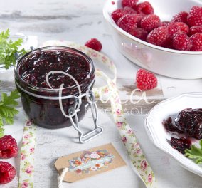 Ντίνα Νικολάου: Μένουμε σπίτι και φτιάχνουμε υπέροχη μαρμελάδα rasberry 