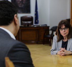 Στο Υπουργείο Υγείας η Κατερίνα Σακελλαροπούλου: Απόλυτα αναγκαίοι οι περιορισμοί που έχουν επιβληθεί