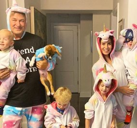 Κορωνοϊός στο Hollywood: Ο πολύτεκνος Alec Baldwin έτοιμος για παιχνίδια με τα τέσσερα μικρά παιδιά του (φωτό)