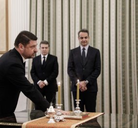 Ορκίστηκε ο Νίκος Χαρδαλιάς, υφυπουργός Πολιτικής Προστασίας – Θα αναφέρεται απευθείας στον Πρωθυπουργό (φωτό)