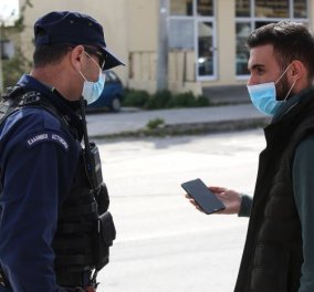 Φωτορεπορτάζ από όλη την Ελλάδα: Έλεγχοι των αστυνομικών, κλειστά πάρκα, άστεγοι στους δρόμους