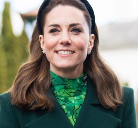 Αν το κυπαρισσί δεν είναι το αγαπημένο χρώμα της πριγκίπισσας Kate τότε ποιο είναι; - Δείτε όλες τις πράσινες εμφανίσεις (φωτό)