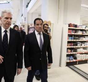 Άδωνις Γεωργιάδης: Επίσκεψη σε σούπερ μάρκετ για τις ουρές - Η κυβέρνηση θα είναι αμείλικτη σε περιπτώσεις αισχροκέρδειας (φωτό &βίντεο)