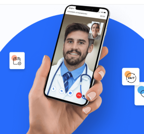 Ελληνογαλλική Start up  Dr. Button  - Διάγνωση από 500 γιατρούς μέσω βιντεοκλήσης 