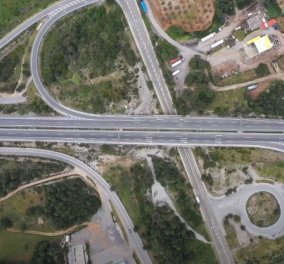 Βίντεο: Η εθνική οδός από ψηλά όπως δεν την έχετε δει ποτέ – Το drone με τα άδεια χιλιόμετρα 