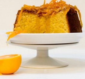 Υπέροχο αρωματικό κέικ πορτοκαλιού από τον μοναδικό Στέλιο Παρλιάρο