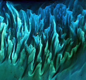 Η φωτογραφία με όνομα «Ocean Sands, Bahamas» νίκησε στον διαγωνισμό Tournament Earth της NASA 